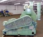 Used Strong Scott Pulvocron Air Swept Combination Pulverizer / Classifier Mill, Model PC-38, Carbon Steel. Approximate 38” diameter x 8” deep chamber with (3) grinding discs, driven by a 100 hp, 3/60...