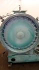 Used Strong Scott Pulvocron Air Swept Combination Pulverizer / Classifier Mill, Model PC-38, Carbon Steel. Approximate 38” diameter x 8” deep chamber with (3) grinding discs, driven by a 100 hp, 3/60...