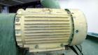 Used Strong Scott Pulvocron Air Swept Combination Pulverizer / Classifier Mill, Model PC-38, Carbon Steel. Approximate 38” diameter x 8” deep chamber with (3) grinding discs, driven by a 100 hp, 3/60...