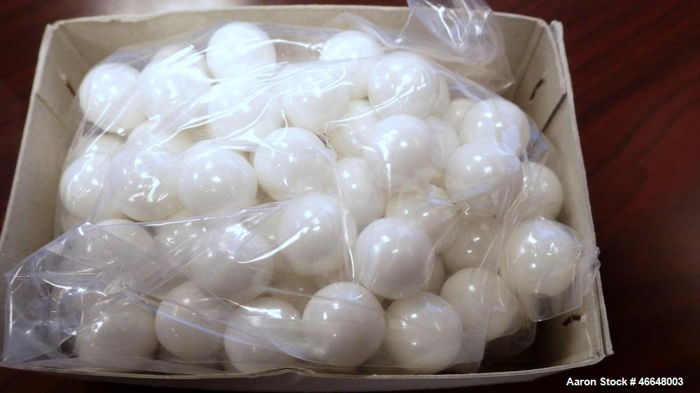 Used Nikkato Corporation YTZ High Wear Resistant Zirconia Grinding Media