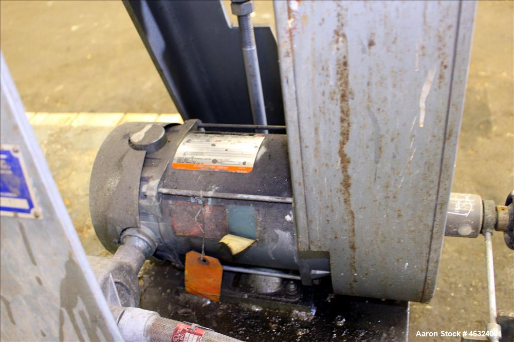 Used Paul O. Abbe One Piece Ceramic Ball Mill, Model 5A. Total volume 35.30 gal