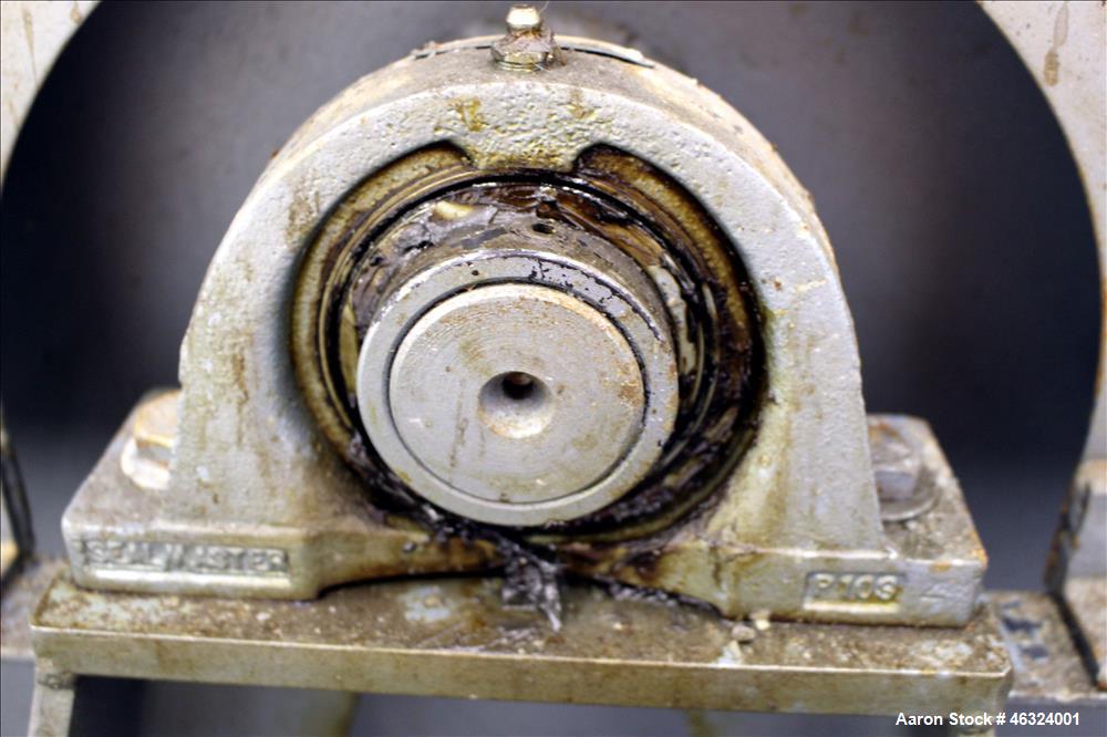 Used Paul O. Abbe One Piece Ceramic Ball Mill, Model 5A. Total volume 35.30 gal