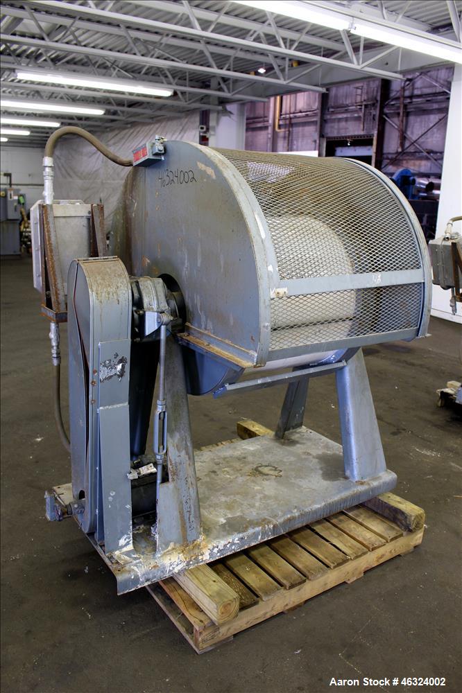 Used Paul O. Abbe Trunnion Mounted Jar Mill, Model 5A