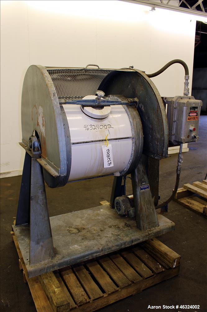 Used Paul O. Abbe Trunnion Mounted Jar Mill, Model 5A