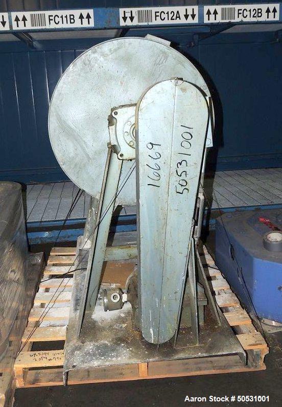 Used Paul O. Abbe Ceramic Jar Mill, Model #5A, 4.8 Cubic Feet (36 Gallon).