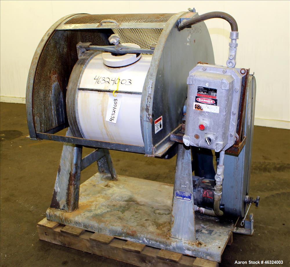 Used- Paul O. Abbe Trunnion Mounted Jar Mill, Model 5