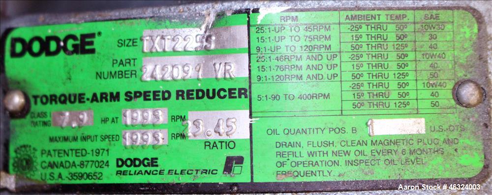 Used Paul O. Abbe Trunnion Mounted Jar Mill, Model 5