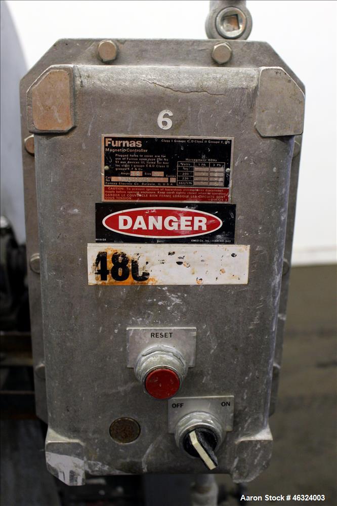 Used Paul O. Abbe Trunnion Mounted Jar Mill, Model 5