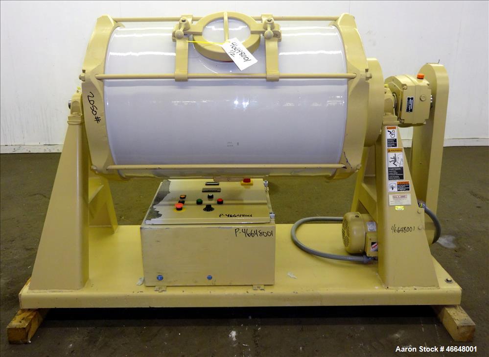 Used Paul O. Abbe One Piece Ceramic Ball Mill, Model JM-300