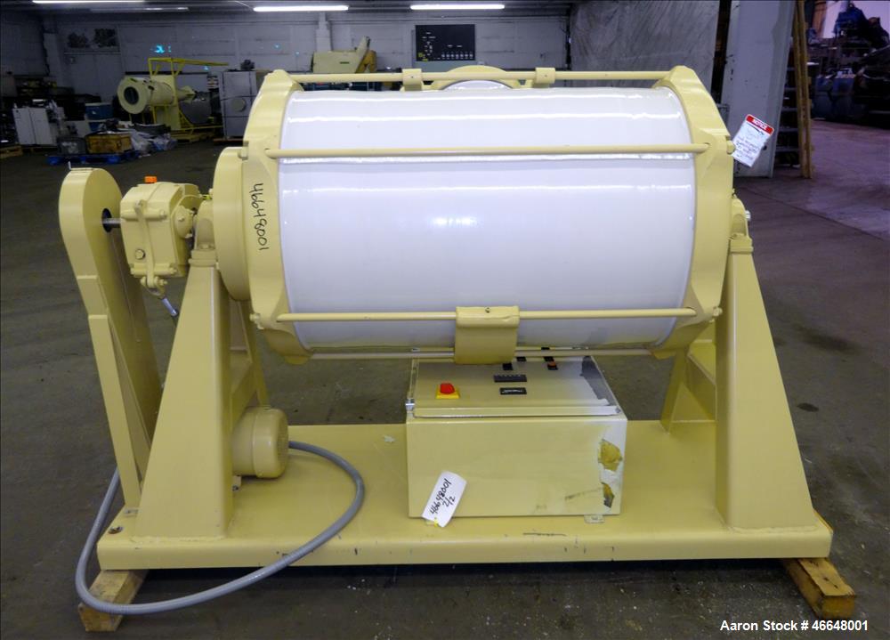 Used- Paul O. Abbe One Piece Ceramic Ball Mill, Model JM-300