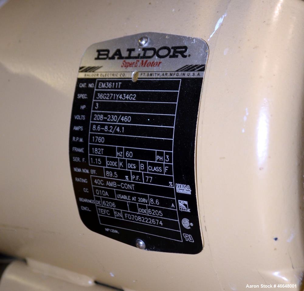 Used- Paul O. Abbe One Piece Ceramic Ball Mill, Model JM-300