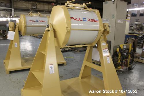 Unused- Paul O Abbe One Piece Ceramic Ball Mill, Model OPCM-67. 250 liter