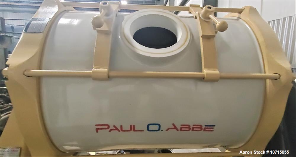 Unused- Paul O Abbe One Piece Ceramic Ball Mill, Model OPCM-67. 250 liter