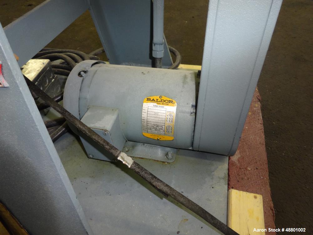 Used Paul O Abbe Ball Mill, 40 Liter (10.5 Gallon) Capacity, Carbon Steel.