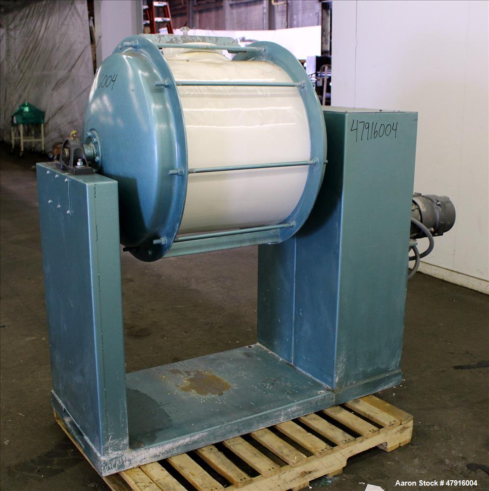 Used U.S. Stoneware Ceramic Jar Mill, Approximate 52 gallon capacity.