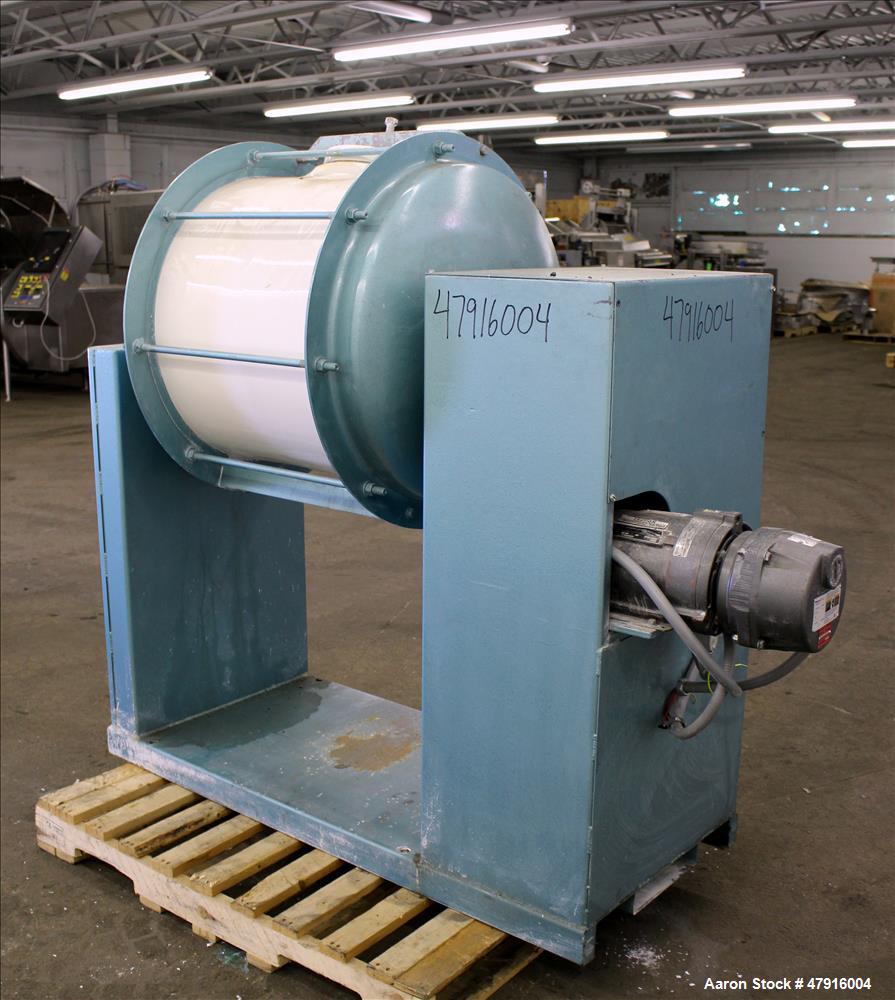 Used U.S. Stoneware Ceramic Jar Mill, Approximate 52 gallon capacity.