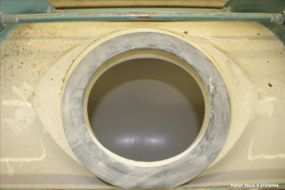 Used U.S. Stoneware Ceramic Jar Mill, Approximate 52 gallon capacity.