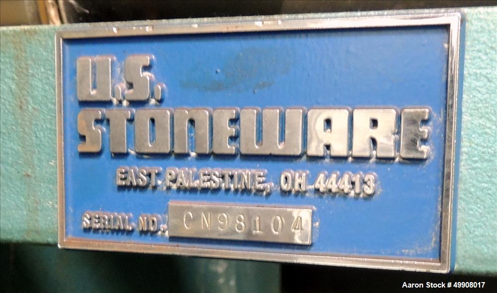 Used- US Stoneware 3 Tier Jar Rolling Mill