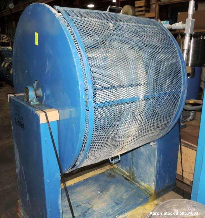 Used US Stoneware Ceramic Ball Mill, Approximate 52 Gallon, 7 Cubic Feet.