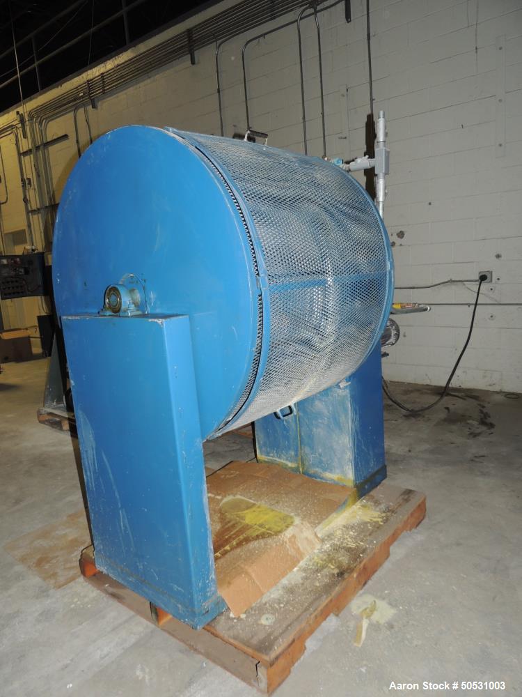 Used US Stoneware Ceramic Ball Mill, Approximate 52 Gallon, 7 Cubic Feet.
