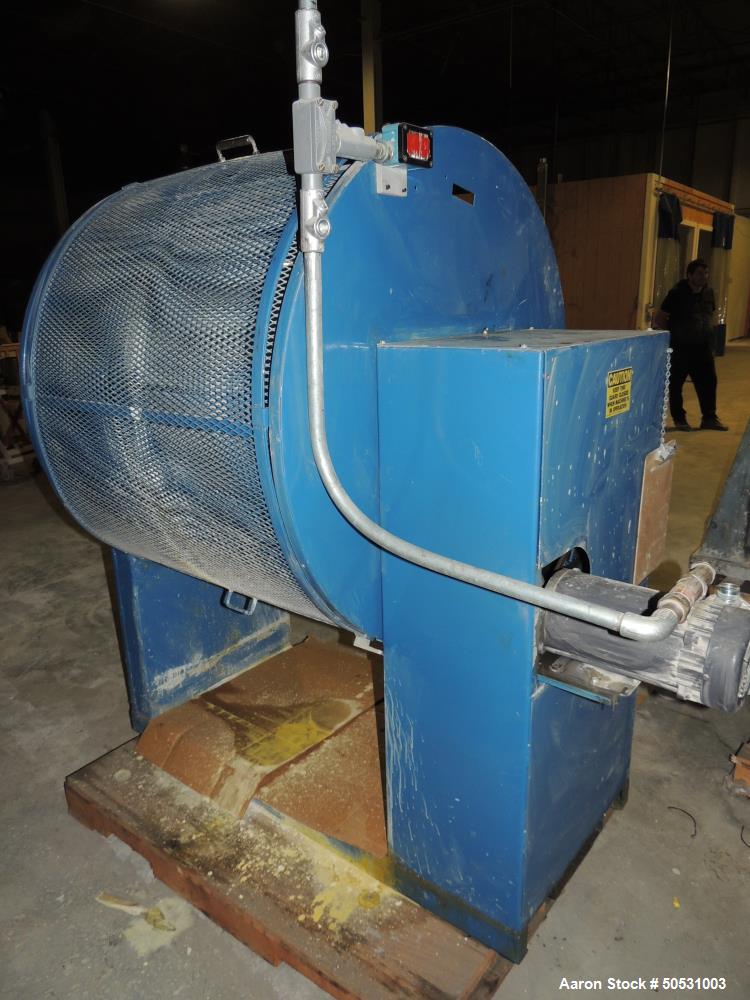 Used- US Stoneware Ceramic Ball Mill, Approximate 52 Gallon, 7 Cubic Feet.