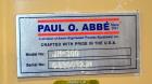 Used Paul O. Abbe One Piece Ceramic Ball Mill, Model JM-300