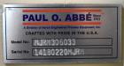Paul O Abbe 3 X 60 Modular Jar Rolling Mill