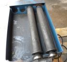 Used U.S. Stoneware Jar Rolling Mill. Single tier, (2) 2’’ diameter x 13