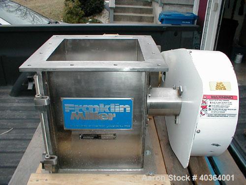 Unused-Never Used Franklin Miller 1077S4 Pharma Grade 316 SS Delumper Crusher w/ 5 hp motor, clean in place design.