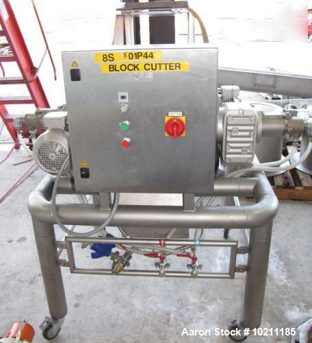 Used- Chocotech Lump Breaker, Type BC2, Stainless Steel. Dual shaft unit with internal cooling and intermeshing blades. Each...