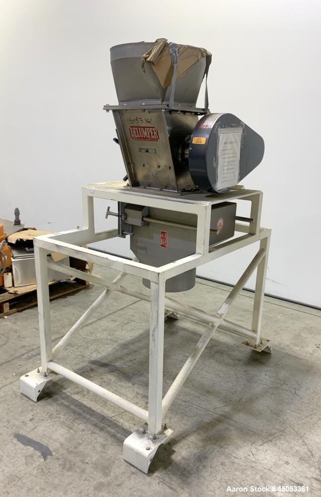 Unused- Franklin Miller Delumper With IMI Industrial Magnetic, Model 1077S4. Feed opening 12" x 12". Rotor approximate 12" wide. Driven by 10hp, 3/60/230/460 volt, 1745 rpm motor. Serial# 4932-B.