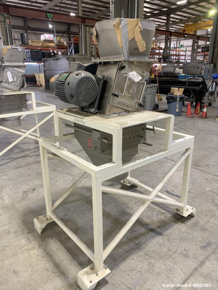 Unused- Franklin Miller Delumper With IMI Industrial Magnetic, Model 1077S4. Feed opening 12" x 12". Rotor approximate 12" wide. Driven by 10hp, 3/60/230/460 volt, 1745 rpm motor. Serial# 4932-B.