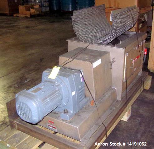 Used Gericke 316L Nibbler Low-Speed Deagglomerator, Model #N400x800