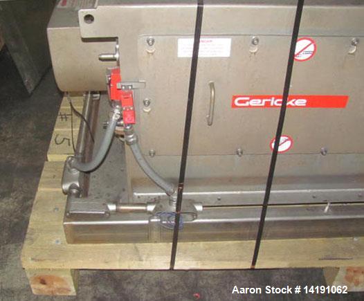 Used Gericke 316L Nibbler Low-Speed Deagglomerator, Model #N400x800