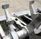 Used Lump Breaker, dual shaft, 304 stainless steel. (1) 4