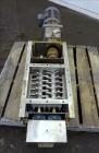 Used Dual Shaft Lump Breaker, 316 Stainless Steel. 12