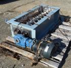 Used Dual Shaft Lump Breaker, Stainless Steel.