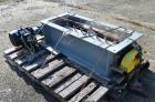 Used Dual Shaft Lump Breaker, Stainless Steel.