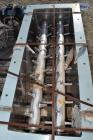 Used Dual Shaft Lump Breaker, Stainless Steel.