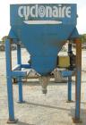Used Cyclonaire Lump Breaker, dual rotor, carbon steel. (2) 1 1/2