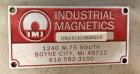Unused- Franklin Miller Delumper With IMI Industrial Magnetic, Model 1077S4. Feed opening 12