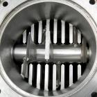 Used Franklin Miller Inline Pipe Delumper, Model PD24, 304 Stainless Steel. Approximate 24