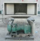 Used Jacobson Dual Rotor Full Nelson Crusher, Model 2424DR.FNC, 304 stainless steel. (2) 3