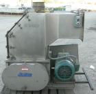 Used Jacobson Dual Rotor Full Nelson  Crusher, Model 2424DR.FNC, 304 stainless steel. (2) 3