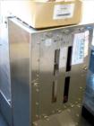 Used Kemutec Kek Pin Mill System, Model 5H. Driven by a 5 hp, 230/460 volt motor. With rotary feeder, dust filter, and discharge hopper. On portable stands with controls. Built 2/2005, serial #A22636.