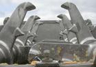 Used Lump Breaker, dual shaft, 304 stainless steel. (1) 4