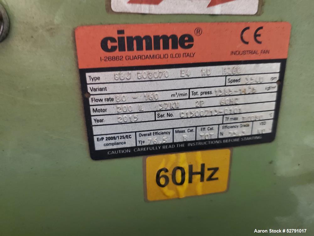 Turbo Mill Model CMTM-1500 – 200 HP, Clam-Shell Design, Blower, Cyclone, Airlock, VFD Controls (Used)