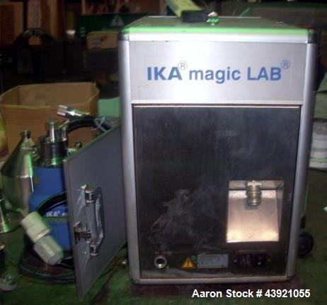 Used Stainless Steel IKA Powder Liquid Mixer, Model Magic Lab