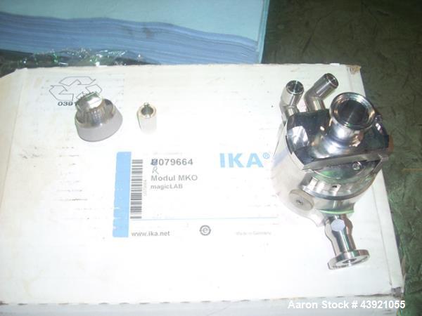 Used Stainless Steel IKA Powder Liquid Mixer, Model Magic Lab