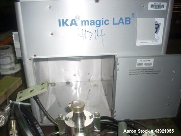 Used Stainless Steel IKA Powder Liquid Mixer, Model Magic Lab